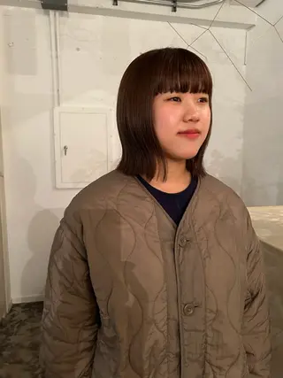 ショート カラー 原 瑞希のヘアスタイル