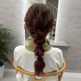 セミロング 望 吹のヘアスタイル