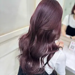 セミロング 💖ダブルカラー/ ケアカラー/レナ💖のヘアスタイル