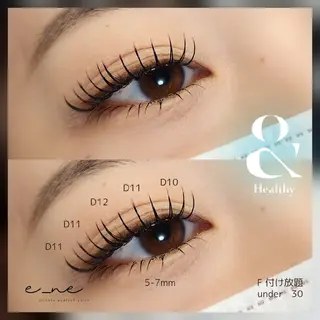 マツエク・マツパ mina eyelashのマツエク・マツパデザイン