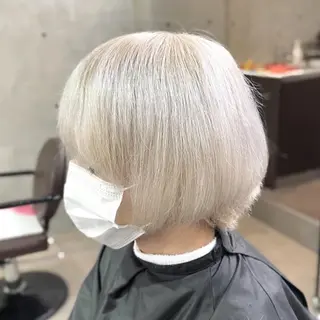 ショート カラー メンズ 髪質改善/ブリーチ /長山遼太郎のヘアスタイル