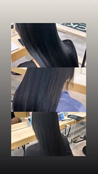 ロング カラー 透明感/艶感/ハイ トーン/HIKARUのヘアスタイル