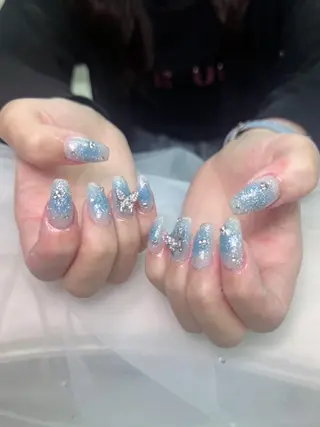 ネイル 💕チップネイル 🩷のネイルデザイン