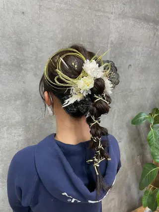 ロング ヘアアレンジ am eyelash salon所属・am eyelash ❁︎ kasumiのマツエク・マツパデザイン