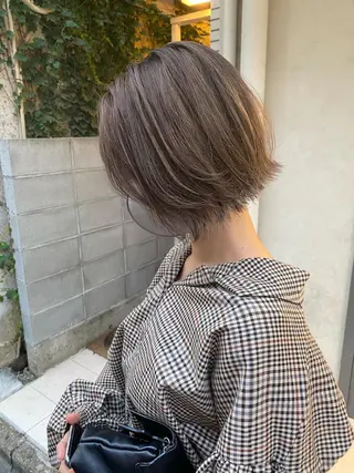 ショート カラー シェアサロン salowin所属・✨ブリーチなし透明感 カラー🥇ユースケのヘアスタイル