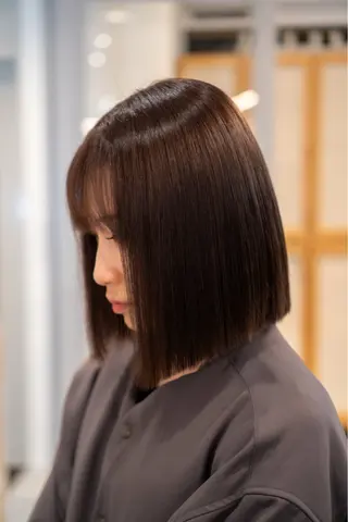 ミディアム カラー three.所属・🌈ストレートモデル /カラーモデル募集のヘアスタイル