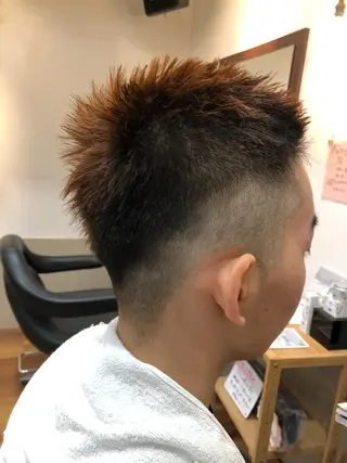 メンズ molla所属・浅香山✨美髪✨ やまもとあきこのヘアスタイル