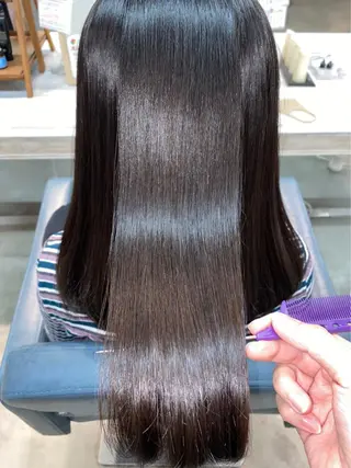 ロング 東野 拓海のヘアスタイル