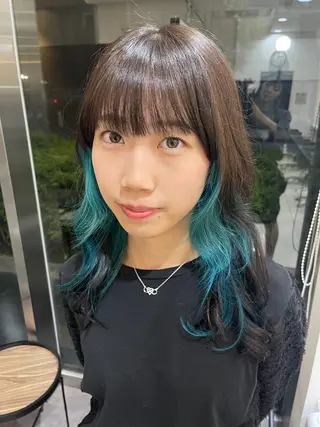 ミディアム 透明感カラー/艶髪 💎🐇uraraのヘアスタイル