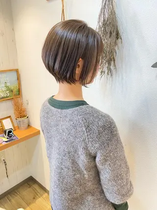 ショート カラー ショート、ボブ シマダマサトのヘアスタイル