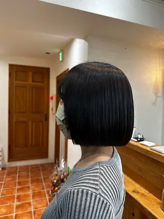 ミディアム JOS所属・上野ハイトーン/デ ザイン✂︎touiのヘアスタイル