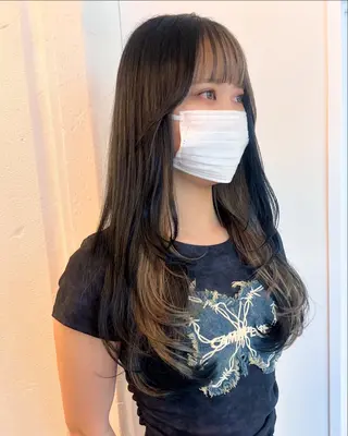 ロング カラー レイヤーカット/韓国 ヘア/ honokaのヘアスタイル