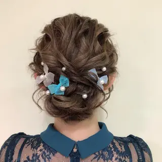 ヘアアレンジ ノーブル美容室イオン高橋店所属・鈴木 純子のヘアスタイル