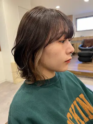 ミディアム Loem【ロエム】所属・RINA 【Loem】のヘアスタイル