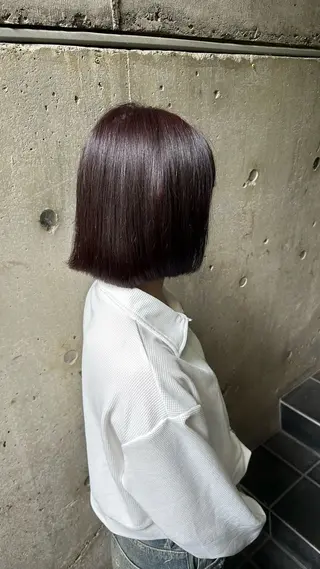 ショート カラー 五十嵐 圭音のヘアスタイル