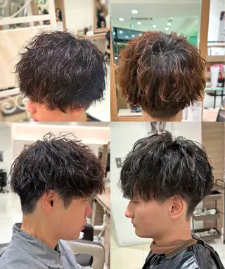 パーマ メンズ Ash南町田グランベリーパーク店所属・Ash南町田店 ✂️ ユージのヘアスタイル