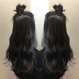 ロング ヘアアレンジ ♡美髪•艶髪♡砂川 なつきのヘアスタイル