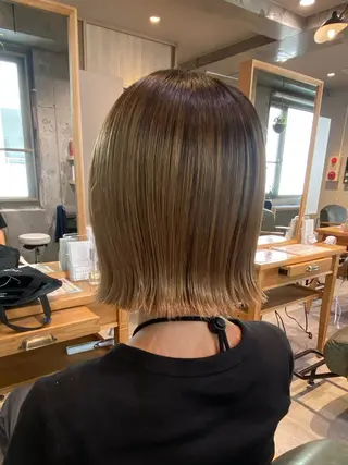 ショート ミユウ👗🎀 /カラーリスト/ボブのヘアスタイル