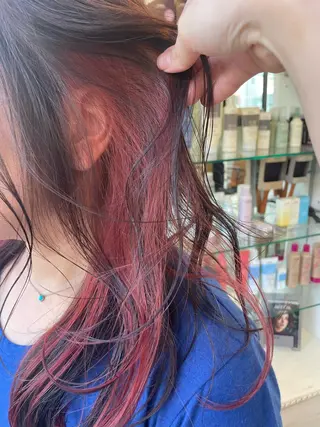 セミロング 🍒桜井 優華🍒のヘアスタイル