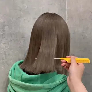 ミディアム ☘️艶カラー➕ レイヤー maya☘のヘアスタイル