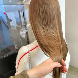 ロング カラー 🦄垢抜けボブ特化× 暖色カラー未来🦄のヘアスタイル