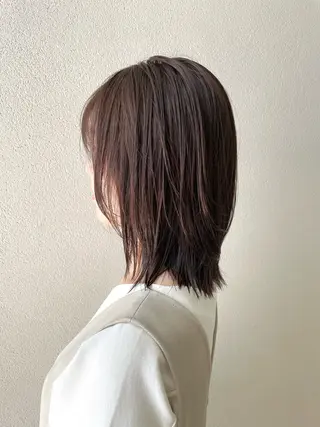 ミディアム 沢田 瞳のヘアスタイル