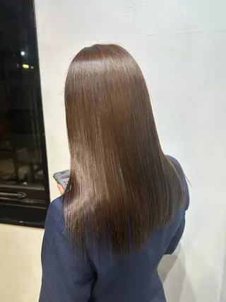 セミロング MEIKA hair＆beauty所属・ハナオカ ユウキ /ナチュラルhairのヘアスタイル