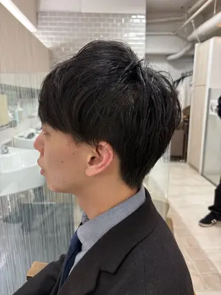 メンズ 栗田 優月のヘアスタイル