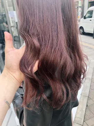 ロング カラー SALOWIN並木所属・韓国ヘア🇰🇷 有田裕也のヘアスタイル