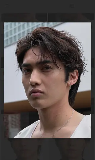 パーマ 原宿波巻きスパイラル パーマTOSHIのヘアスタイル