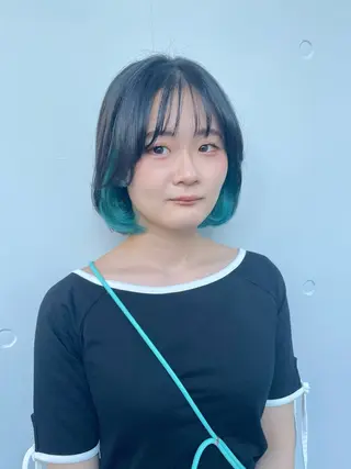 ショート もにか🌞原宿/渋谷 🌝ブリーチカラーのヘアスタイル