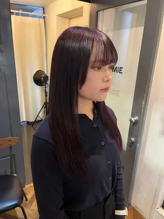 ロング カラー HOMIE TOKYO所属・sora / 渋谷 / ハイトーンのヘアスタイル