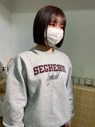 ミディアム sakura🌸 レイヤー/韓国ヘアのヘアスタイル