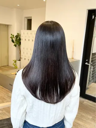 セミロング 艶髪/髪質改善 ナカムラのヘアスタイル
