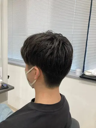 カラー メンズ ピンクカラー🎀 米津 美佑のヘアスタイル