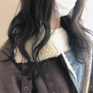 ロング カラー 似合わせ.ﾍｱｾｯﾄ 得意🌹井上美沙のヘアスタイル