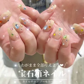 ネイル プーモワベリー ♡のネイルデザイン