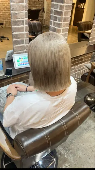 ミディアム カラー ACROあべの店所属・艶カラー/インナー /グラデ/大西小百合のヘアスタイル