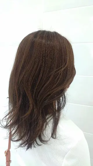 ミディアム 森本 天翔 (もりもとつばさ)のヘアスタイル