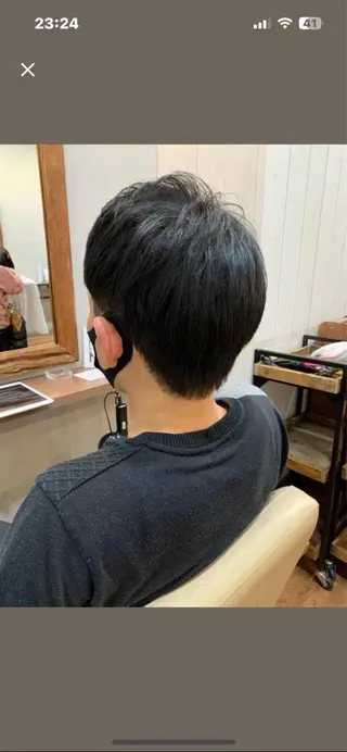 ショート メンズ あらいしほ /メンズカットのヘアスタイル