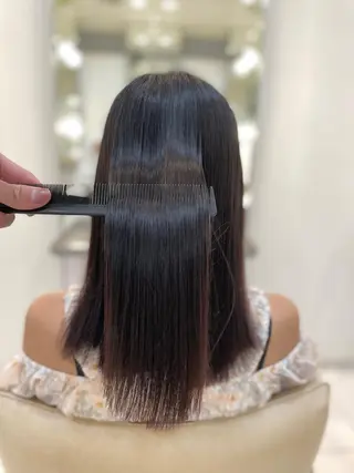 ミディアム salowin suite 柏所属・髪質改善特化 専門美容師オクダ♂のヘアスタイル