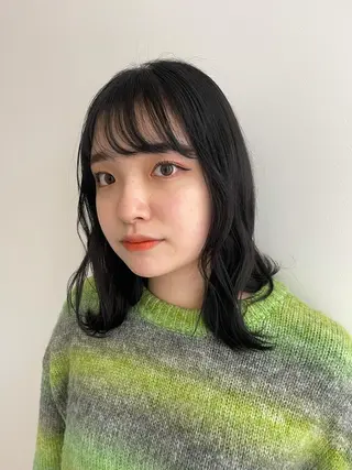 ミディアム カラー zestKalon 🔗IBUのヘアスタイル