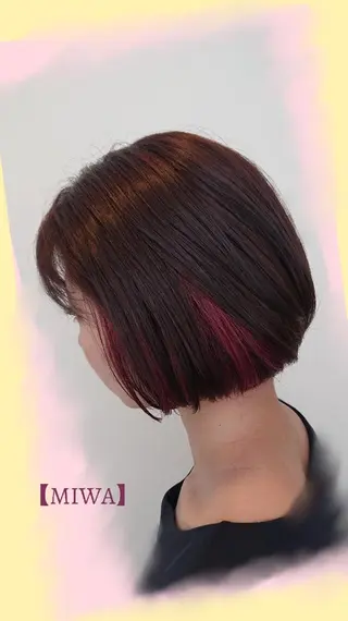 ショート 松浦 美和【miwa】のヘアスタイル