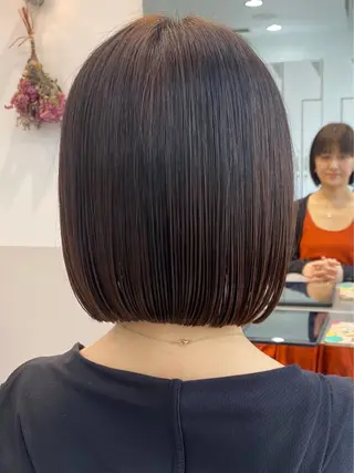 ミディアム 🤍ショートボブ 🤍NANAMI🤍のヘアスタイル