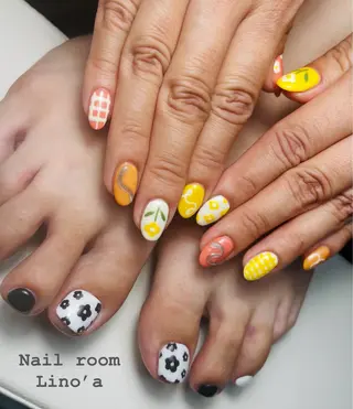 ネイル Nail room Lino’aのネイルデザイン