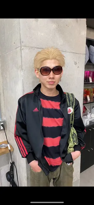 カラー メンズ be'leef.ric 守口店所属・スペインカール/ メンズパーマ/山下のヘアスタイル