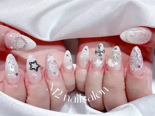 ネイル 長さだし専門店 M2　rikaのネイルデザイン