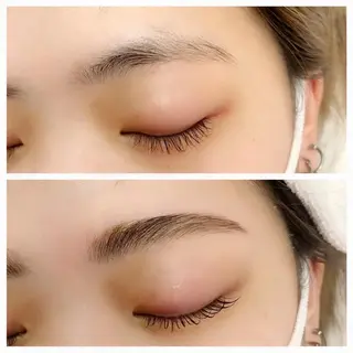 アイブロウ 歩優【ayu】💛 " lazo"のマツエク・マツパデザイン