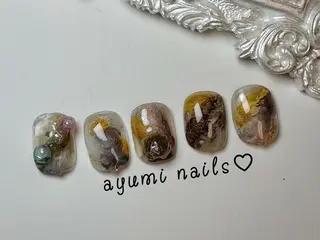 ネイル YUMI ニュアンスnailsのネイルデザイン