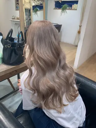 カラー 艶カラー🫧 猿渡 響のヘアスタイル